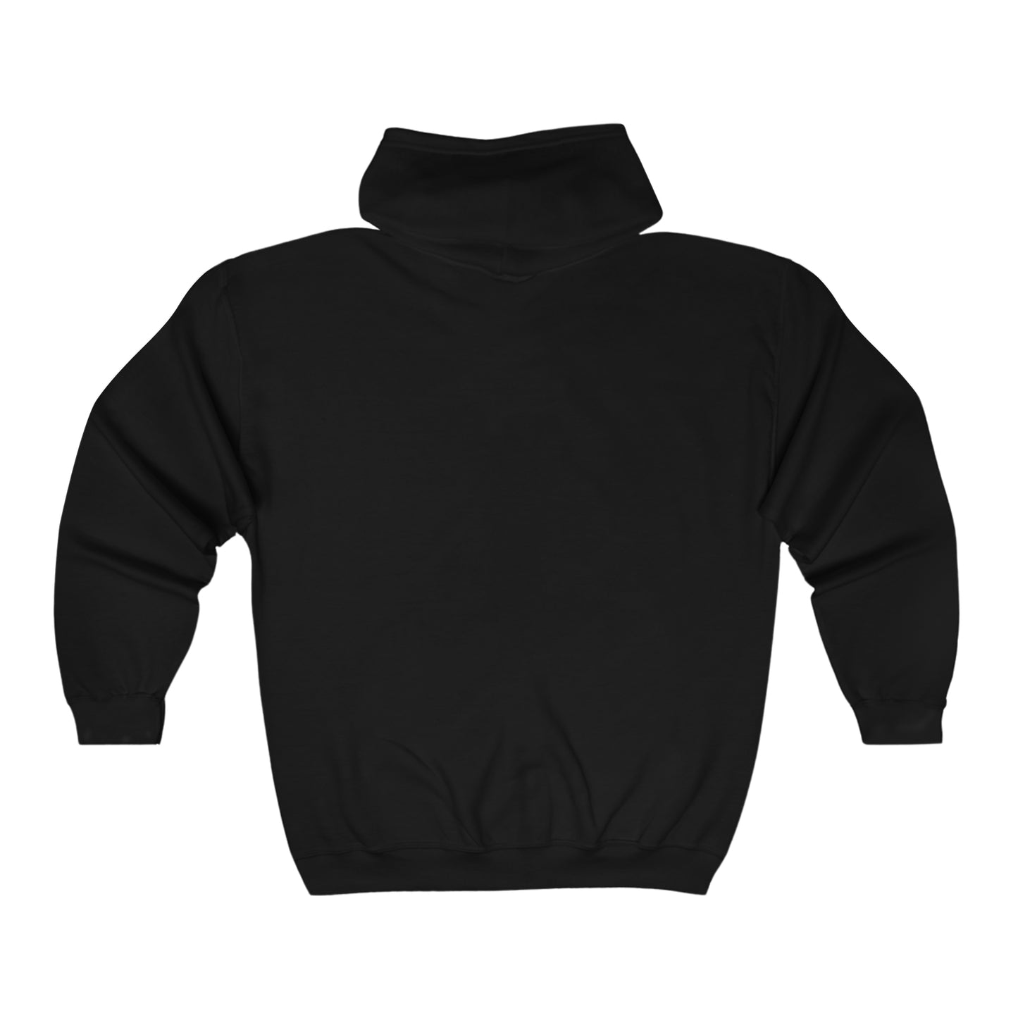 HARDERGROUND - Unisex Heavy Blend™ Full Zip Hooded Sweatshirt - Front logo
