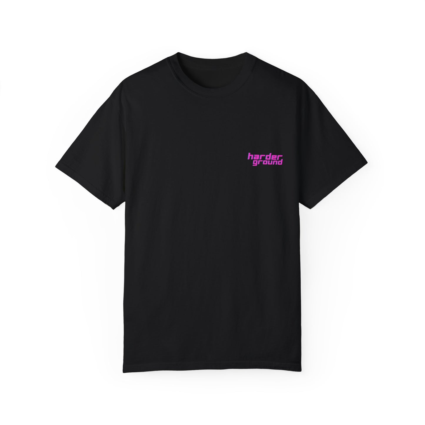 JDM Harderground - Unisex Garment-Dyed T-shirt - Front & back logo