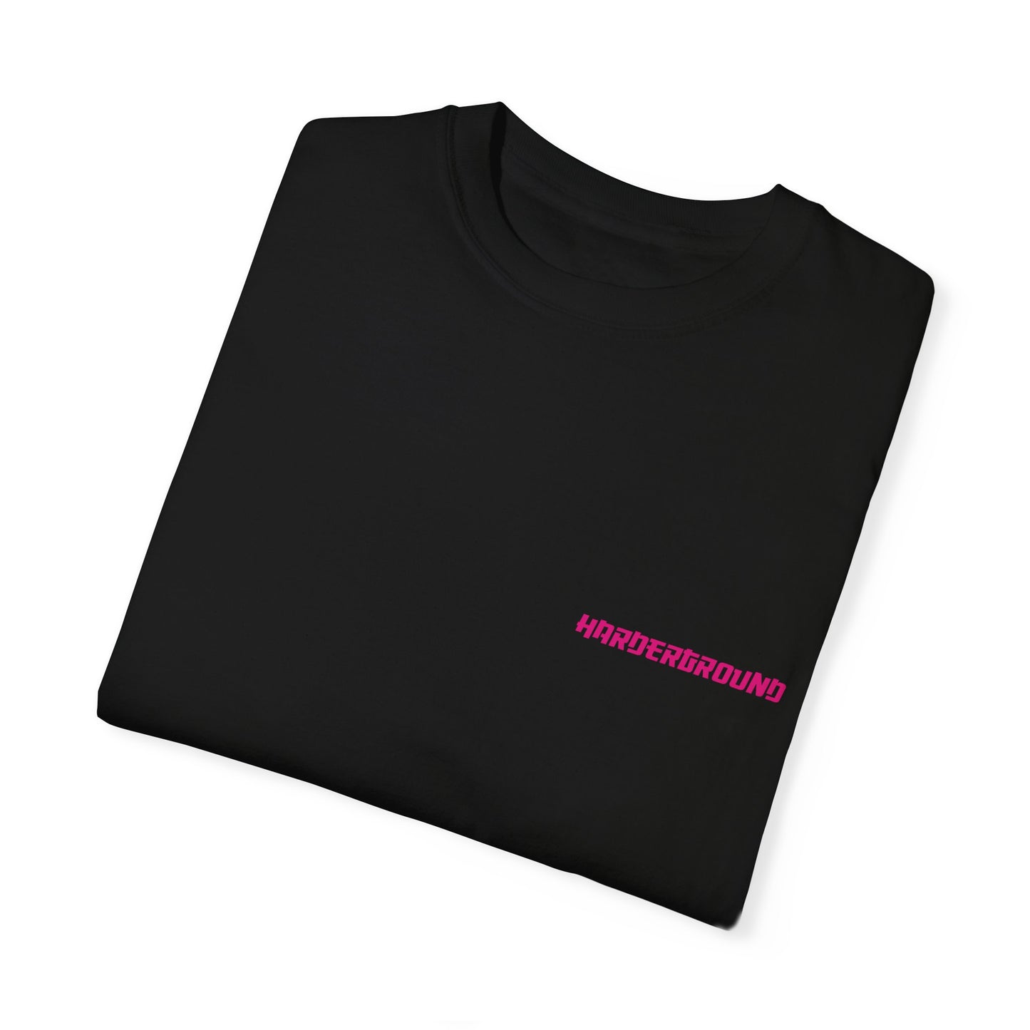 JDM Harderground - Unisex Garment-Dyed T-shirt - Front & back logo