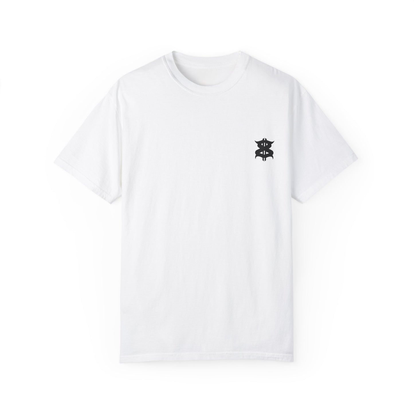ANGEL Harderground - Unisex Garment-Dyed T-shirt - front & back logo