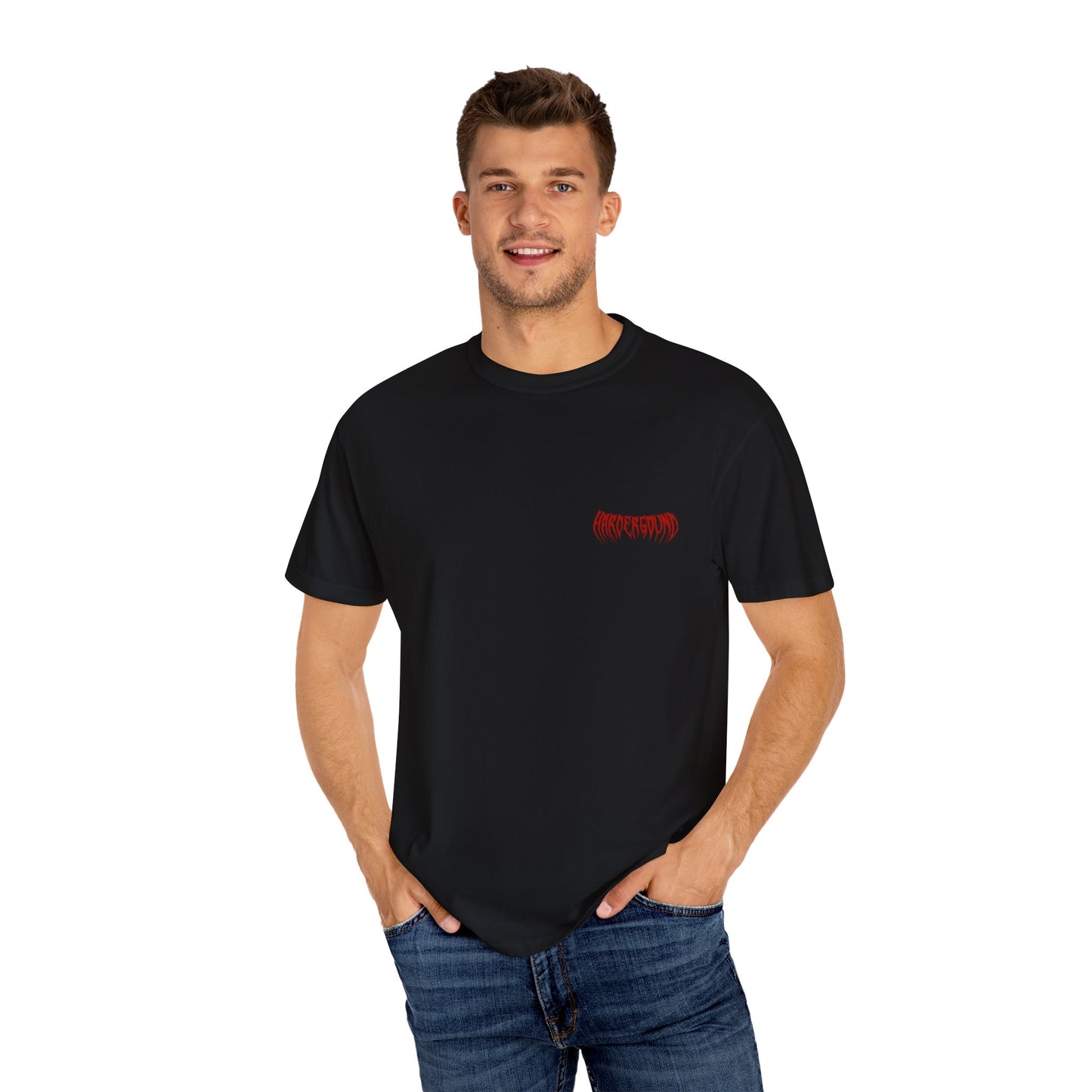 MONSTER - Unisex Garment-Dyed T-shirt - front & back logo