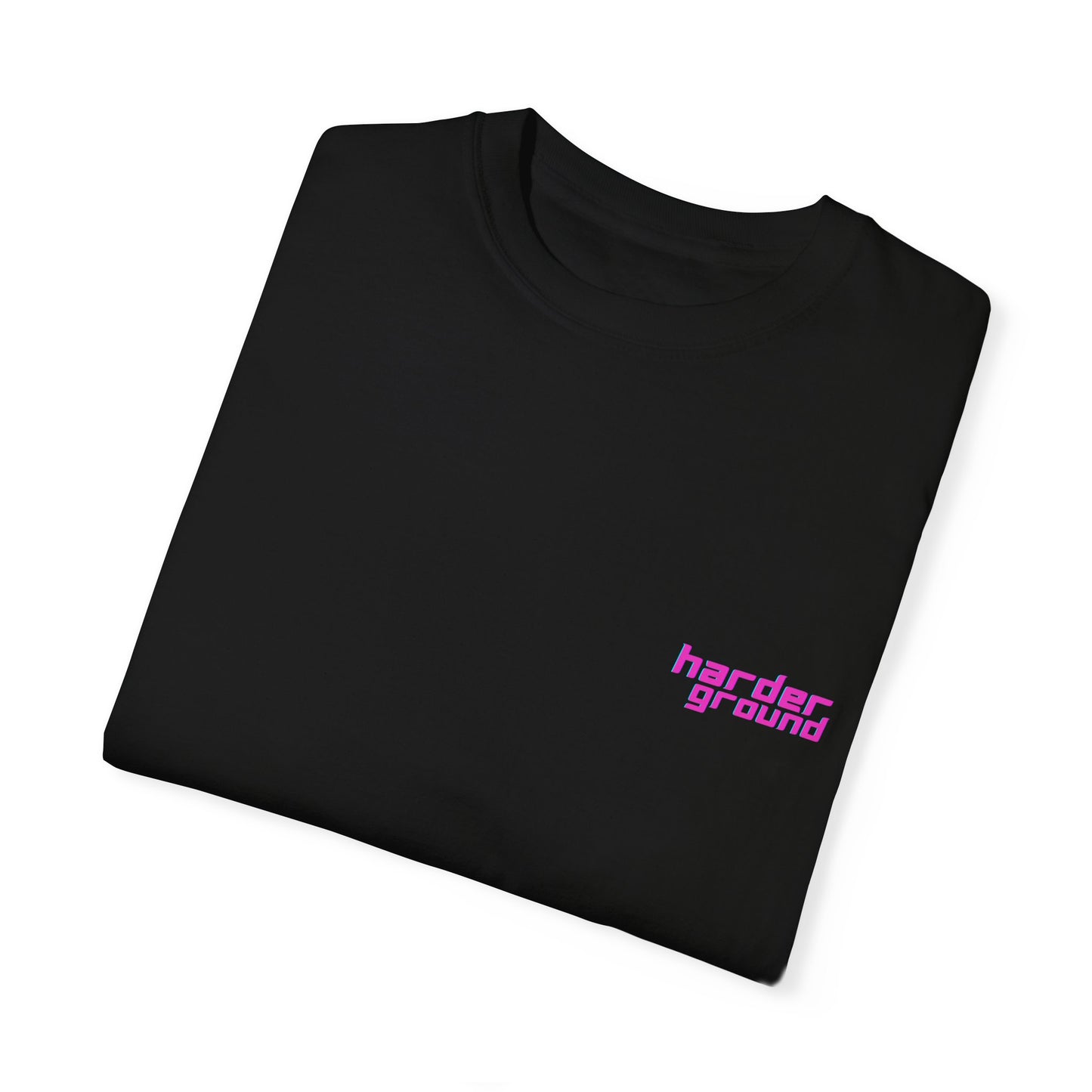JDM Harderground - Unisex Garment-Dyed T-shirt - Front &amp; back logo