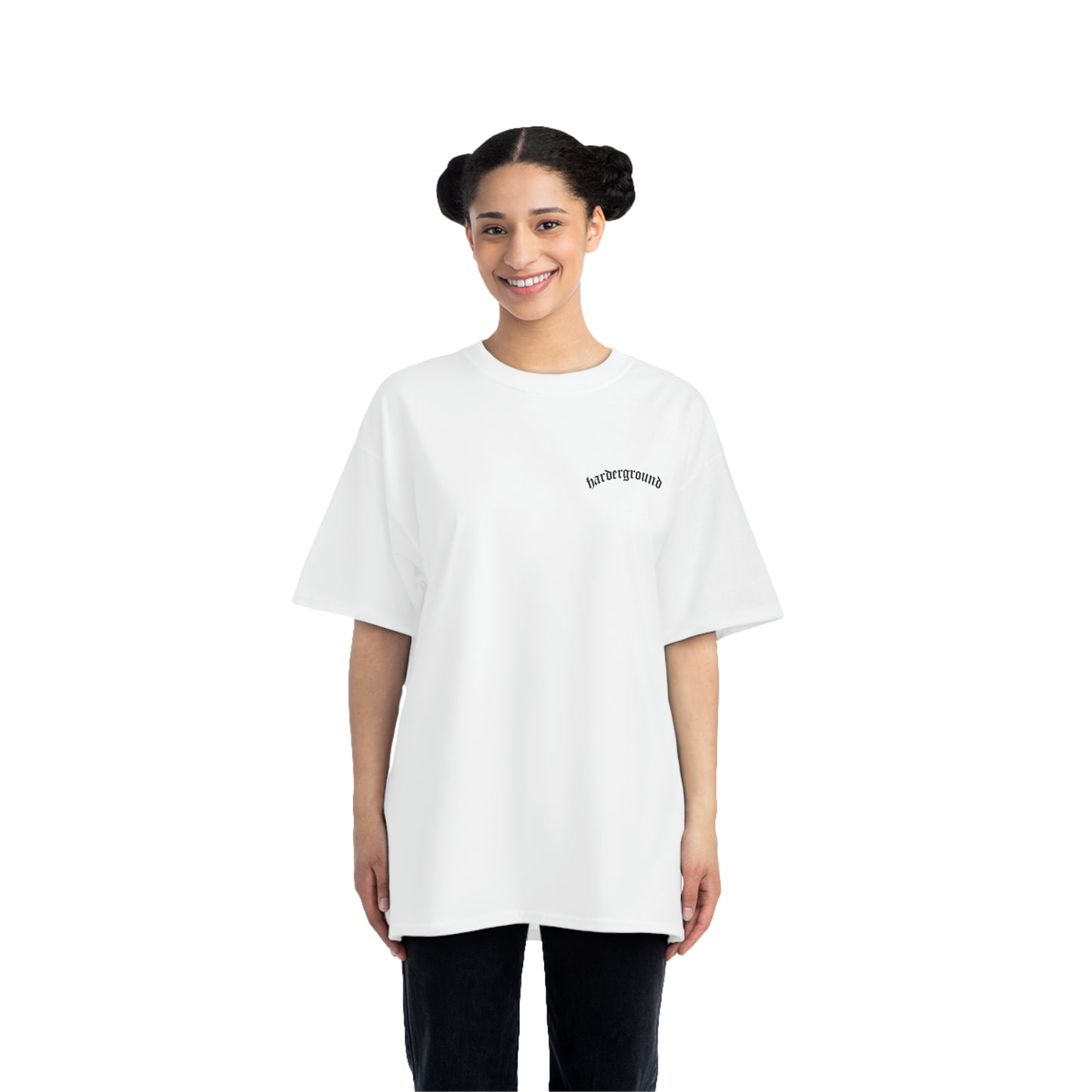 ART Harderground - Front &amp; back logos - Beefy-T® Short-Sleeve T-Shirt